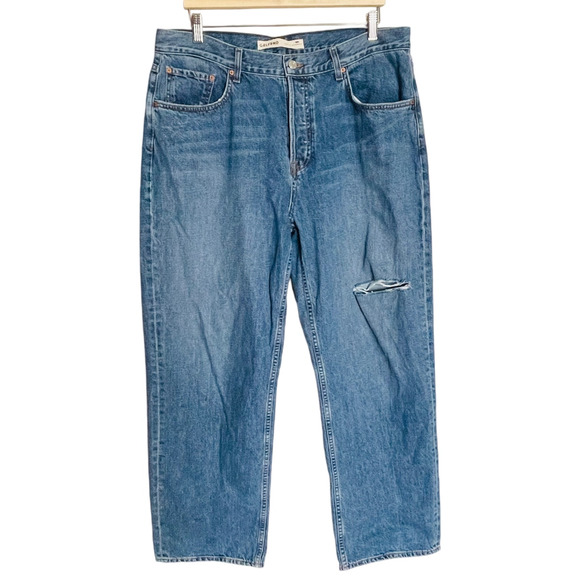 GRLFRND Bella Low Rise Boyfriend Jeans Balboa Park Wash Size 30 - Picture 4 of 11